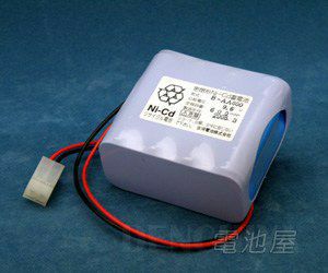 8-AA600 古河電池製 非常警報用バッテリー 9.6V600mAh