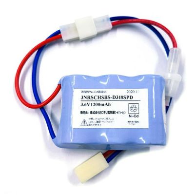 山下電機 3NR-SCH-S(N)相当品(同等品) 3.6V1200mAh(1800mAh電池使用