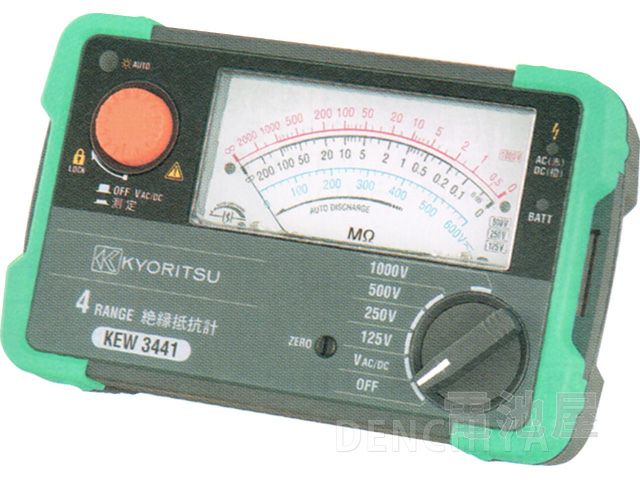 KYORITSU(共立電気計器) 測定計量器 メーター・テスター 3144A 2レンジ