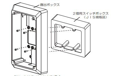 HCNJ001-R-P 能美防災 管理室制御盤（増設用） 露出・壁掛型