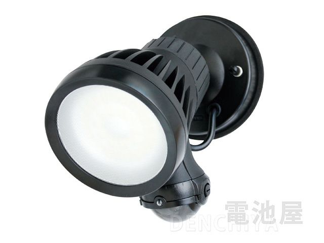 オプテックス LEDセンサーライトON OFFタイプ LA-23(BL)ブラック2灯型 - 1