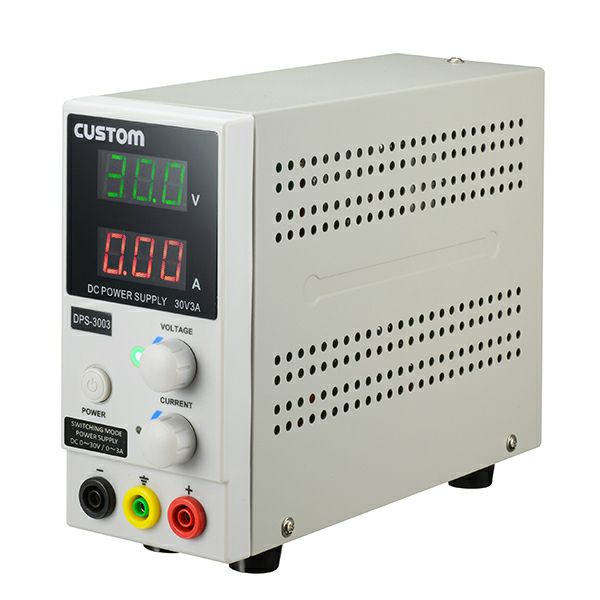 DPS-3003 カスタム デジタル式直流安定化電源 スリムボディ 0～30V・0～3A DPS-3003 納得価格 | 電池屋本館