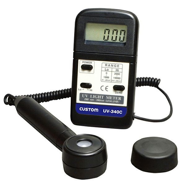 UV-340C カスタム 小型軽量ポケットサイズのデジタル紫外線強度計