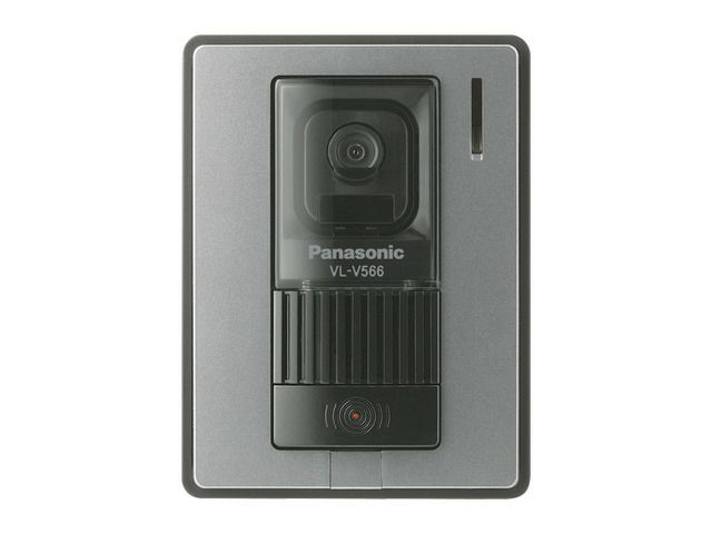 特注食品パナソニック(Panasonic) カメラ玄関子機 VL-V566-S & カメラ角度調整台(横用) VL-1302A その他