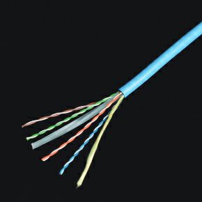 TPCC6 ハイパーコイル 0.5mmx4P 富士電線 300m LANケーブル CAT6 UTP