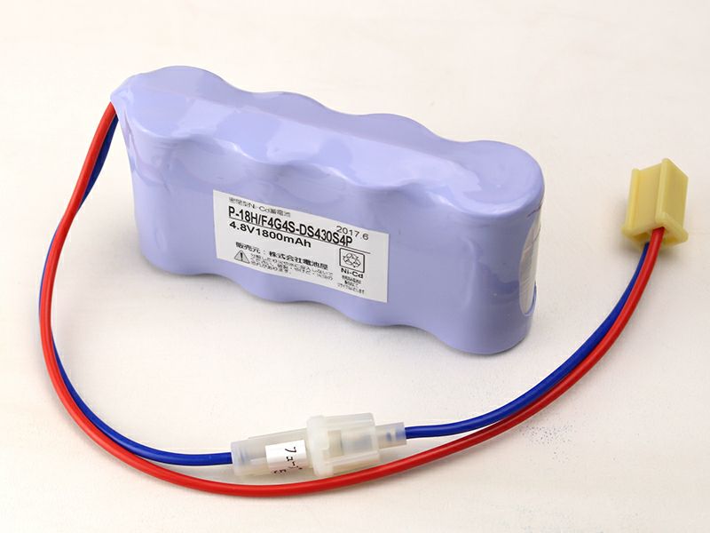 P-18H/F4G4相当品 (同等品) 4.8V1800ｍAh S型 コネクター付き