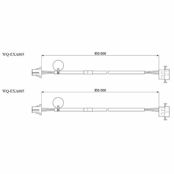 Wq Exa803 パナソニック 音響設備 非常放送用接続 音声 ケーブル 3m 納得価格 電池屋