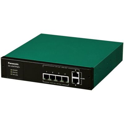 GA-AS4TPoE+ パナソニック PN25048B5 全ポートギガ レイヤ2 PoE給電スイッチングハブ  4ポート＜5年先出しセンドバック保守バンドル品＞ 納得価格