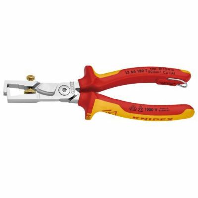 0826-145TBK 絶縁ﾆｰﾄﾞﾙﾉｰｽﾞﾍﾟﾝﾁ 落防(BK) KNIPEX(クニペックス)