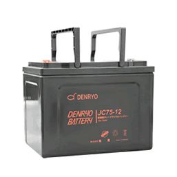 JC75-12 電菱 ( DENRYO ) 密閉型鉛蓄電池 12V75Ah (10時間率) JC