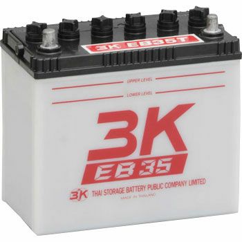 3Kバッテリー 保証付 EB100 T サイクルバッテリー ポールタイプ テーパー端子 3K スリーキング 蓄電池 自家発電