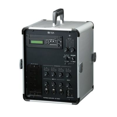 KZ-65A TOA 移動用PAアンプ 65Wx2ch CD付