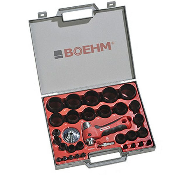 JLB250PA BOEHM(ボエム) 穴あけポンチ 振動吸収ハンマー式ハンドル
