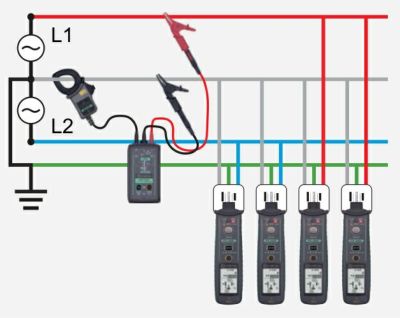 KEW 4505BT コンセントテスタ 共立電気計器 Bluetooth搭載 瞬時にコンセントの極