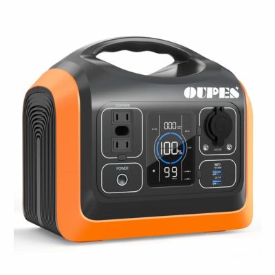 リン酸鉄リチウムポータブル電源 600W 3600回以上充電可能 OUPES UPP-600J 残り時間が見える | 電池屋