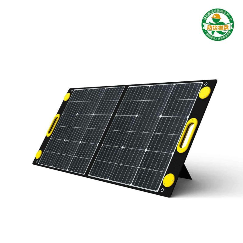 ソーラーパネル 100W 太陽光発電 充電器 防災 アウトドア ポータブル
