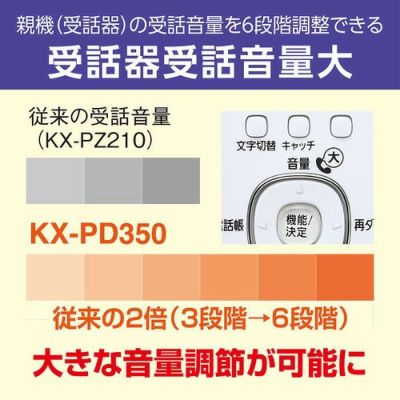 KX-PD350DL-W