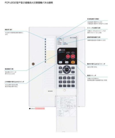 FMMJ102-U 屋内型 能美防災 （ノーミ） P型1級発信機（埋込型）